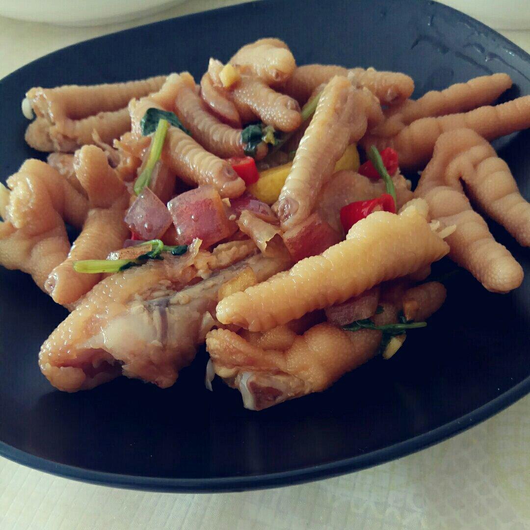 柠檬凤爪--夏日清新菜