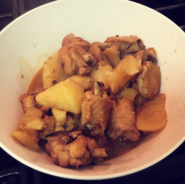 土豆炖鸡翅（快手零失败）