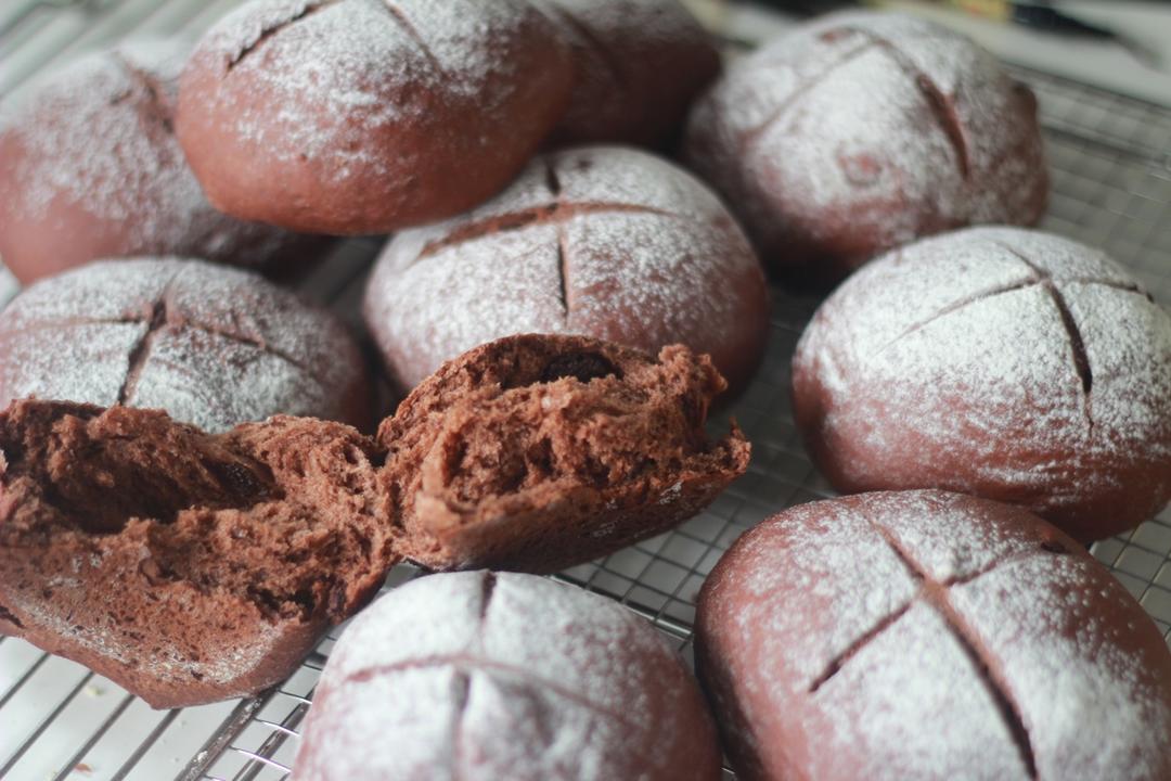 香蕉巧克力软欧