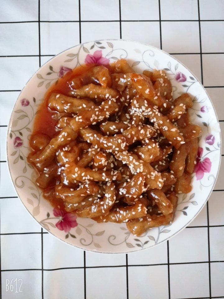 糖醋里脊-番茄酱版