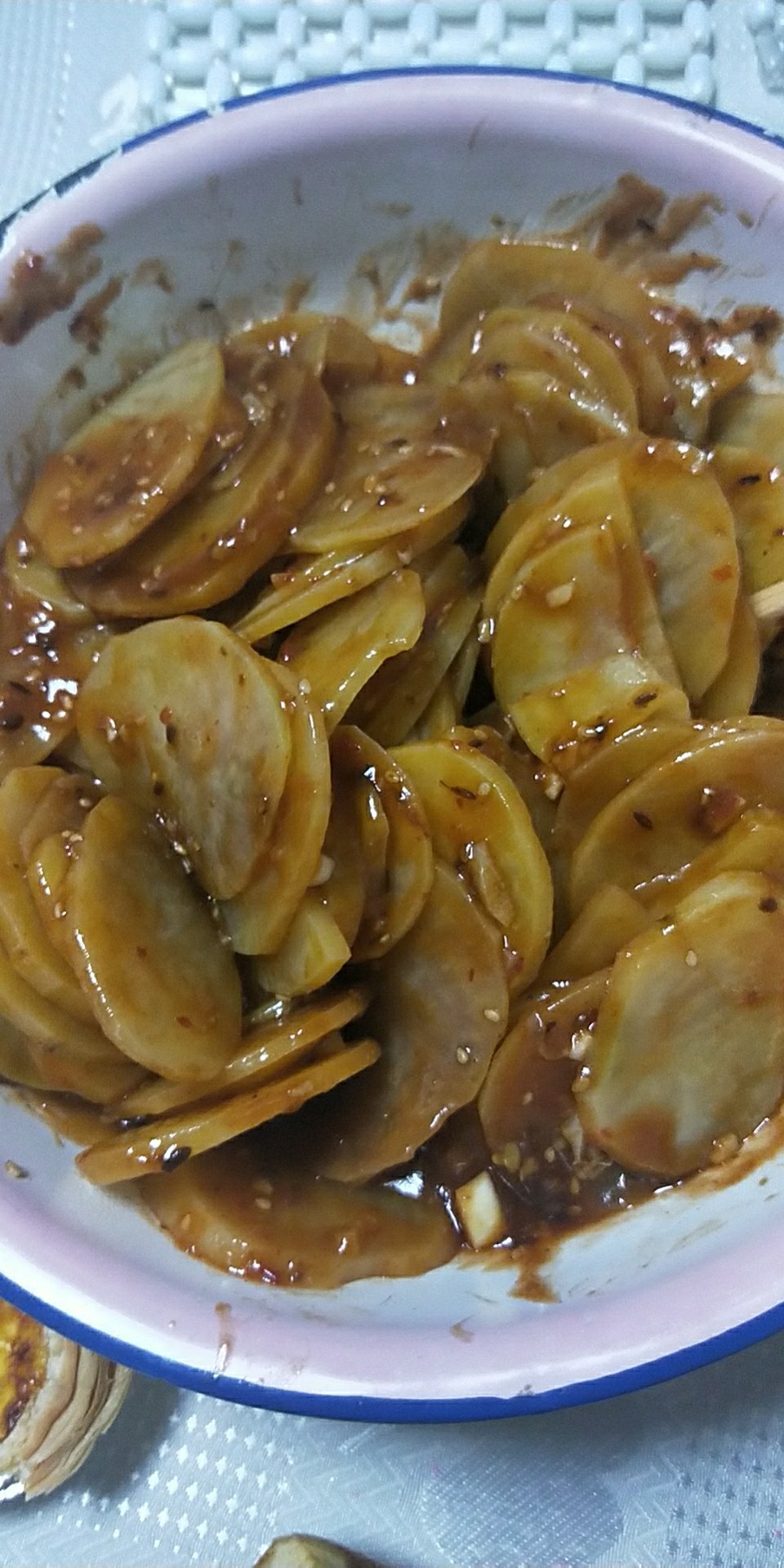 辣串土豆片（图片有些……）