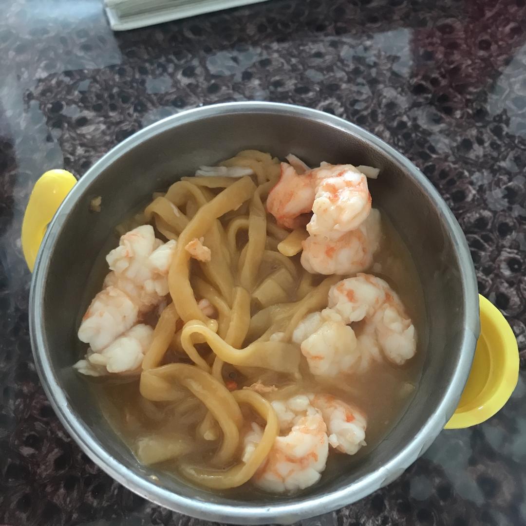 十分钟快手鲜虾面
