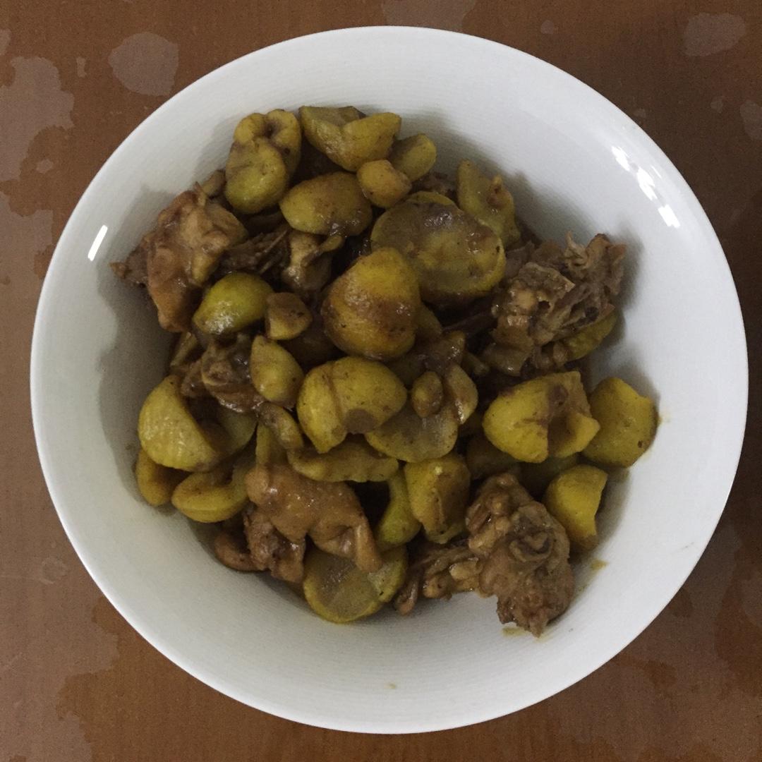 销魂板栗鸡