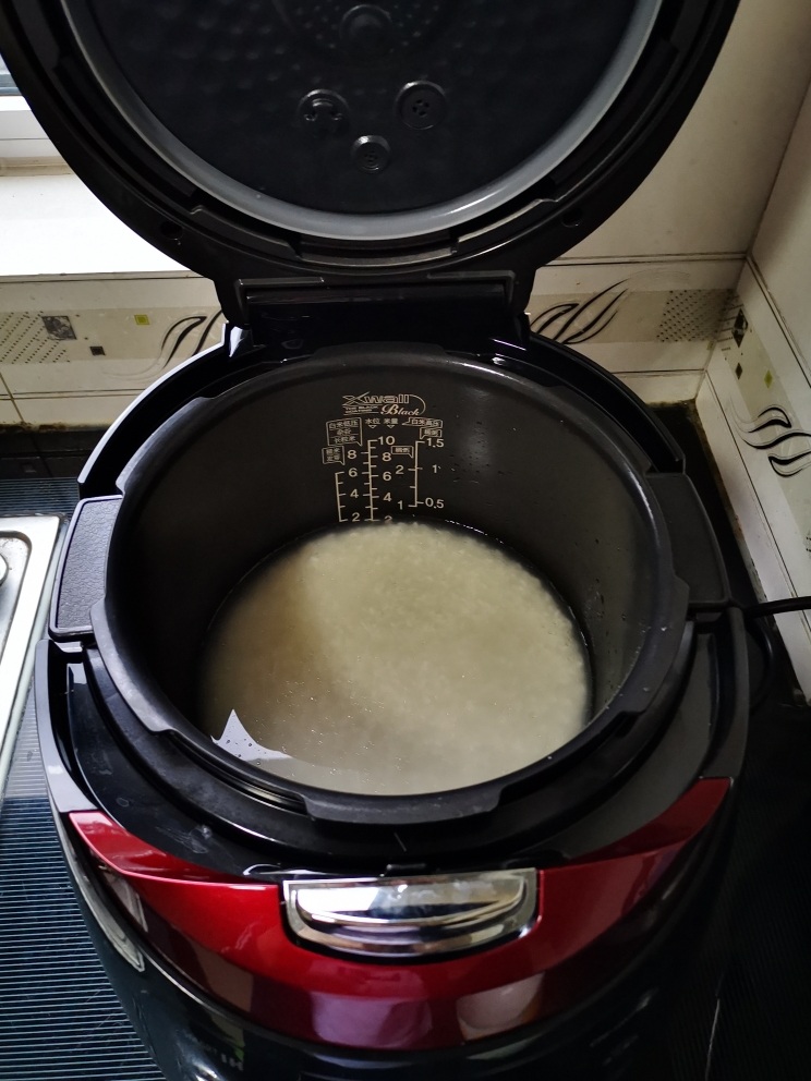 米中加两物，蒸出最美味的米饭的做法 步骤6