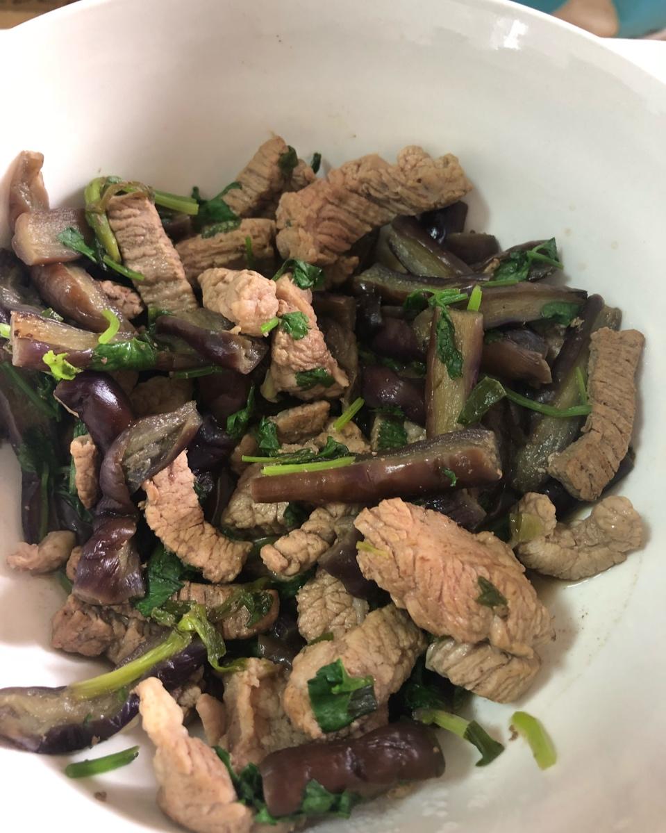 【健康三餐】下饭的牛肉炒茄子