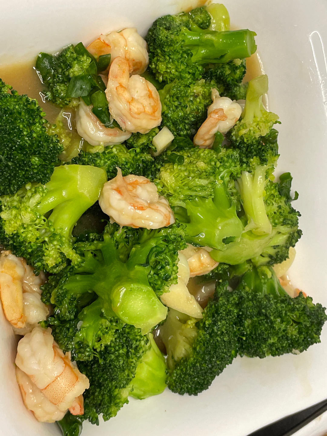减肥去脂的西兰花炒虾仁