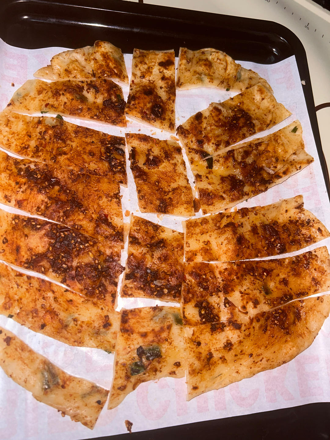 葱香浓郁的酱香饼