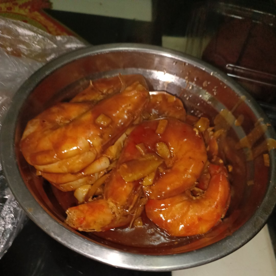 十分钟做好吃的红烧大虾