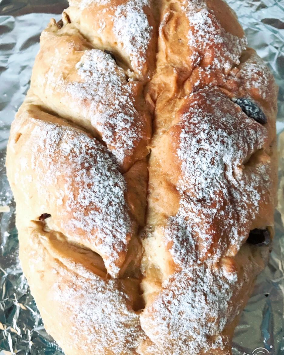 蔓越莓全麦黑糖面包