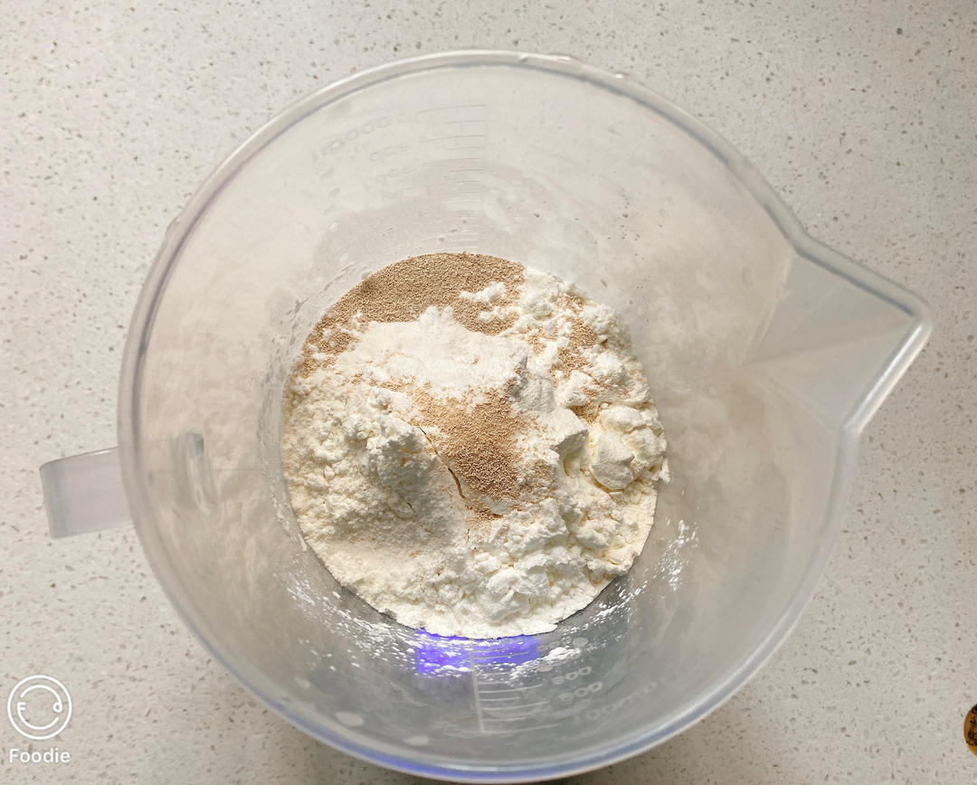 纯奶手撕吐司的做法 步骤1