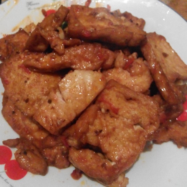 番茄豆腐