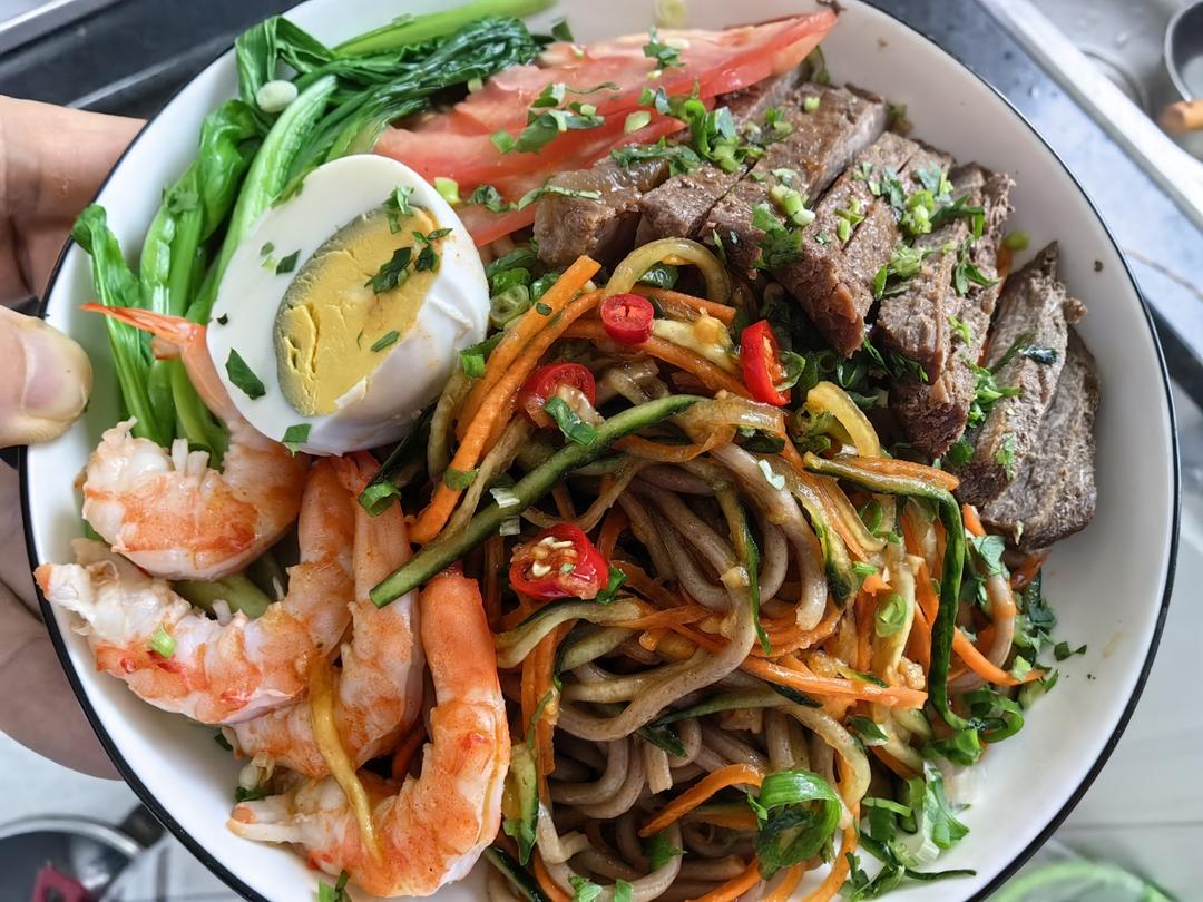 巨好吃㊙️酸辣凉拌面❗️十分钟搞定，简单快手❗️