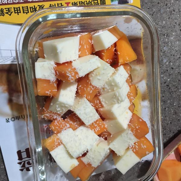 【木瓜椰奶冻 – 清凉下午甜点】