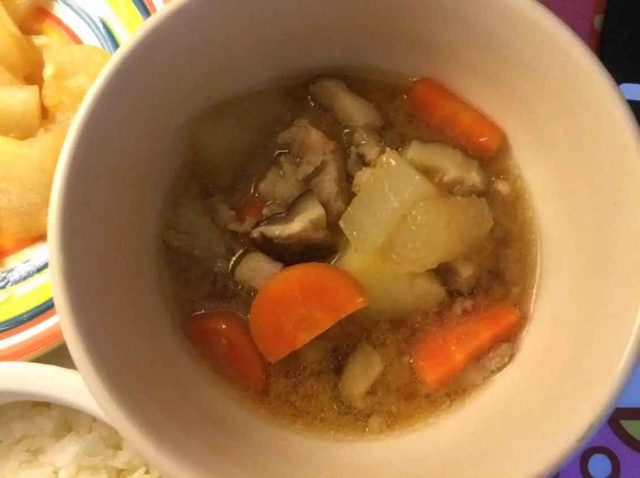 深夜食堂第二话の 猪肉汤套餐