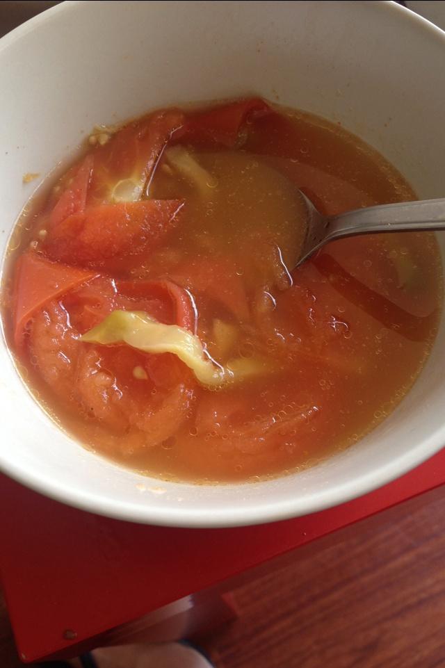 番茄榨菜汤