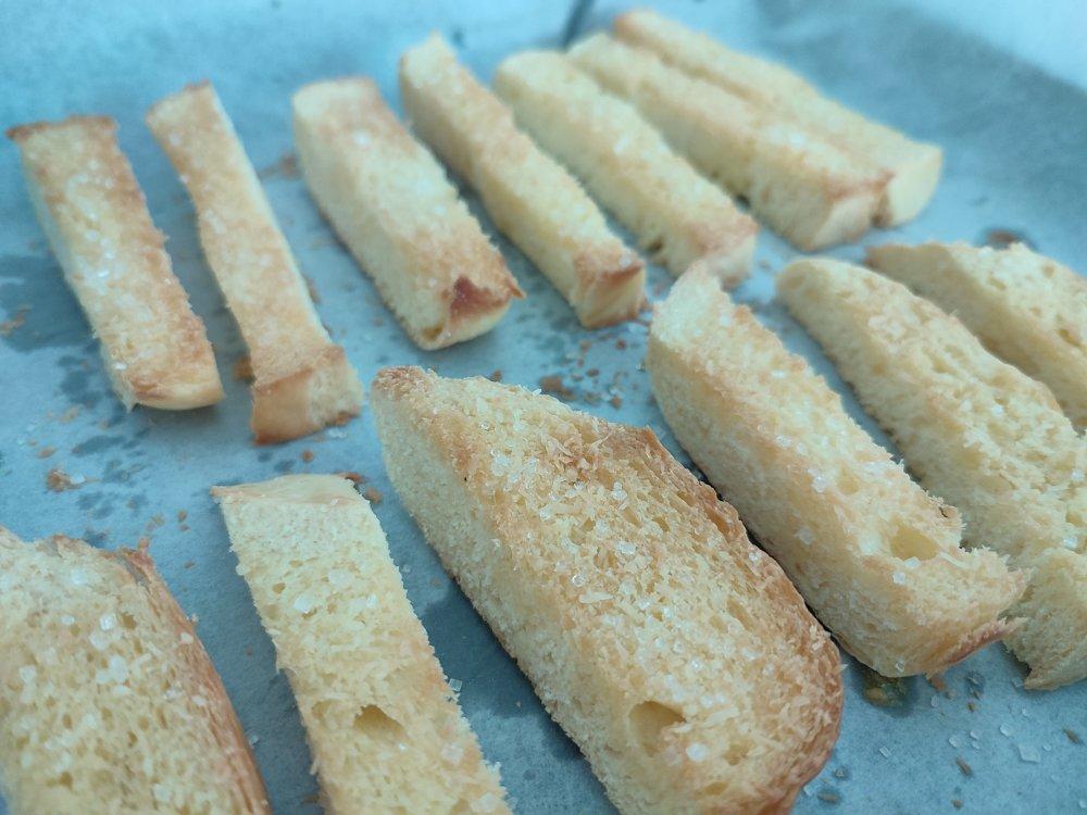 黄金烤吐司🍞条｜太香了