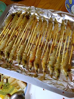 香辣串串虾的做法 步骤3