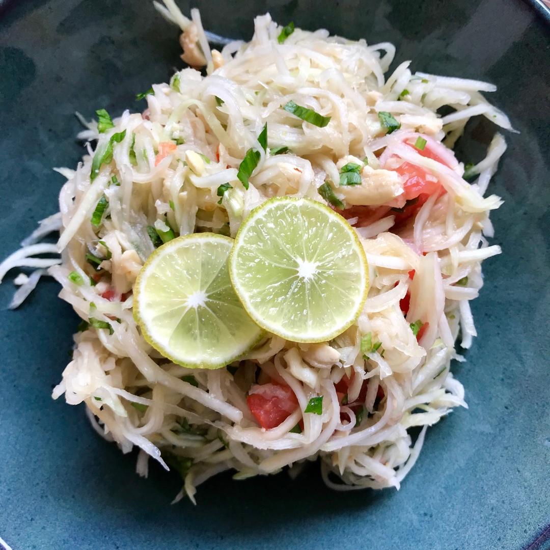 【曼食慢语】泰式青木瓜沙拉