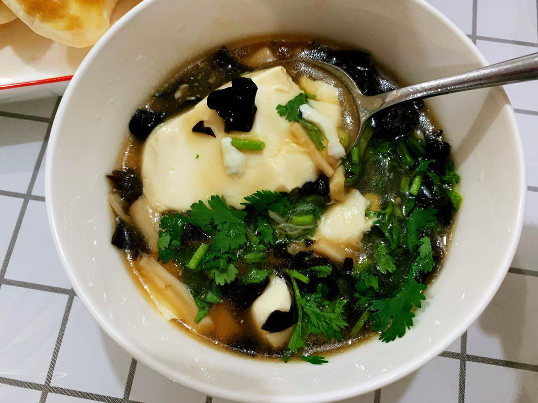 鲜香卤汁豆腐脑