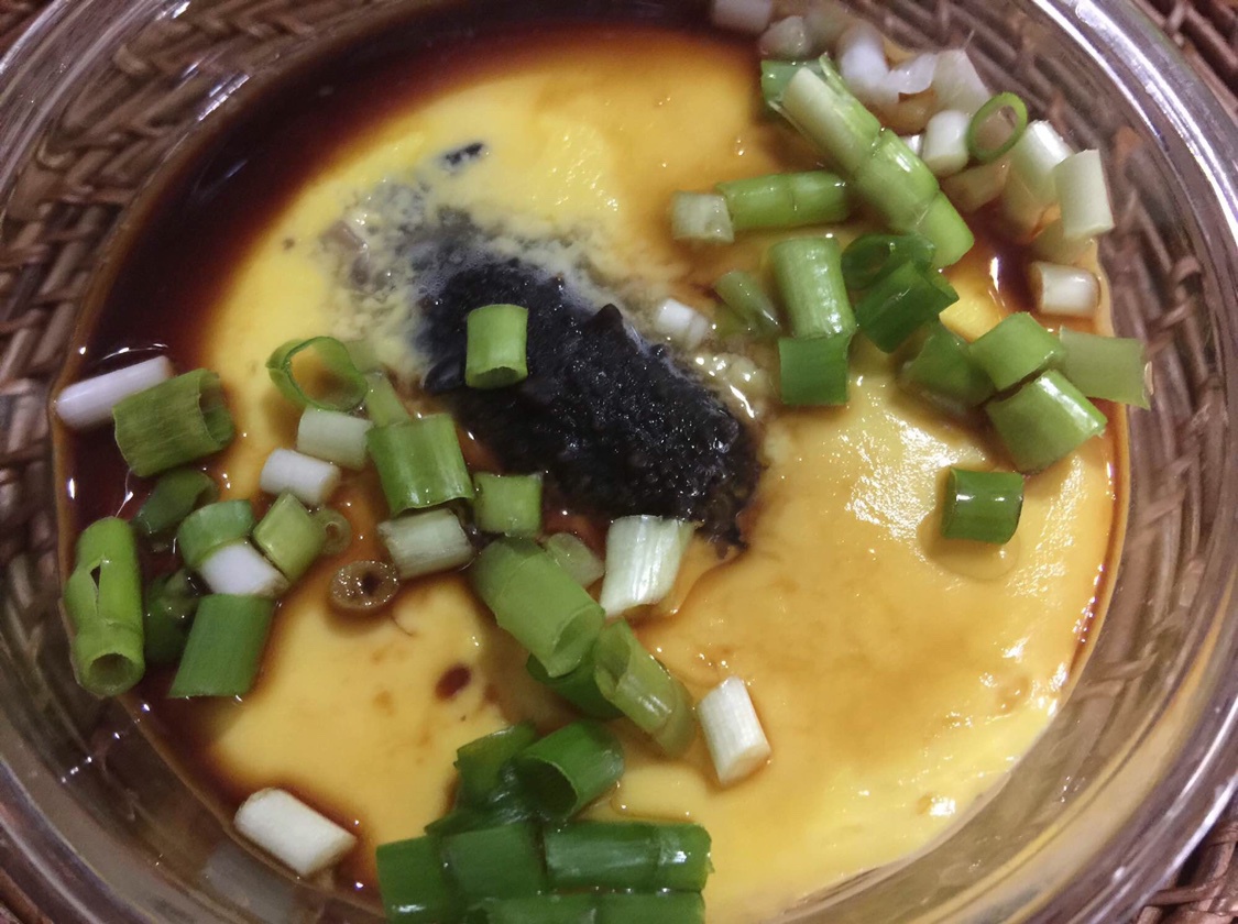 海参蒸蛋