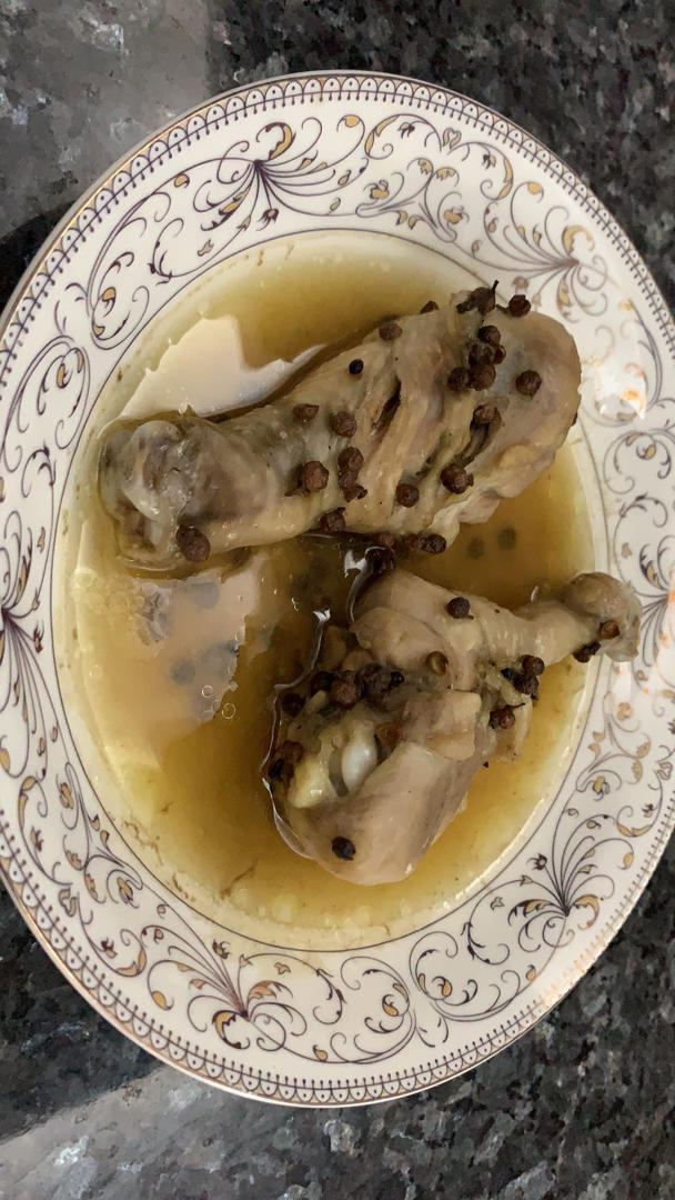 无油版巨嫩无比的椒盐蒸鸡腿🍗