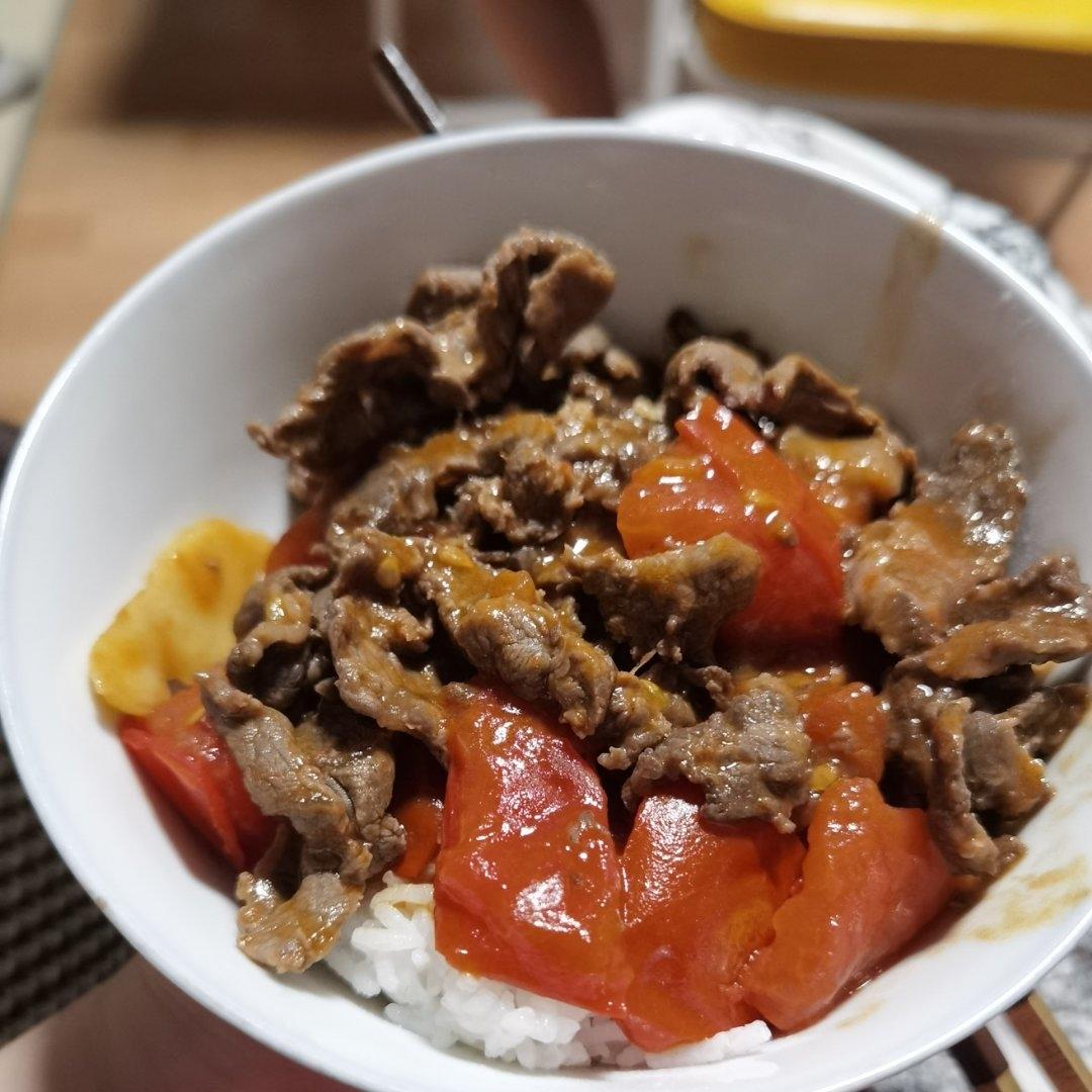 番茄牛肉（孩子的最爱）