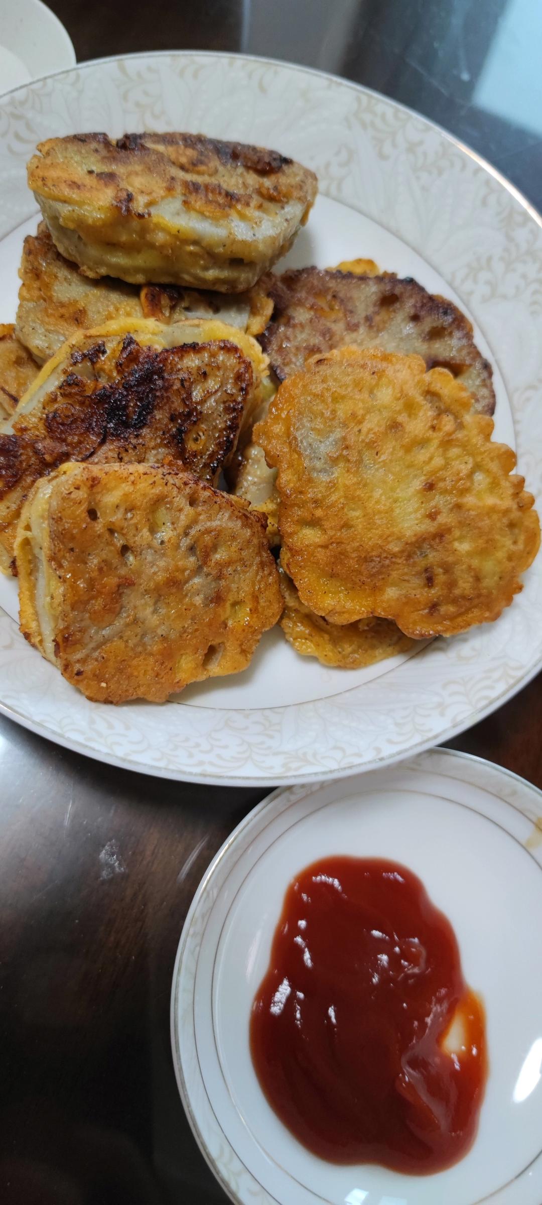 堂妈小厨——酥炸藕盒