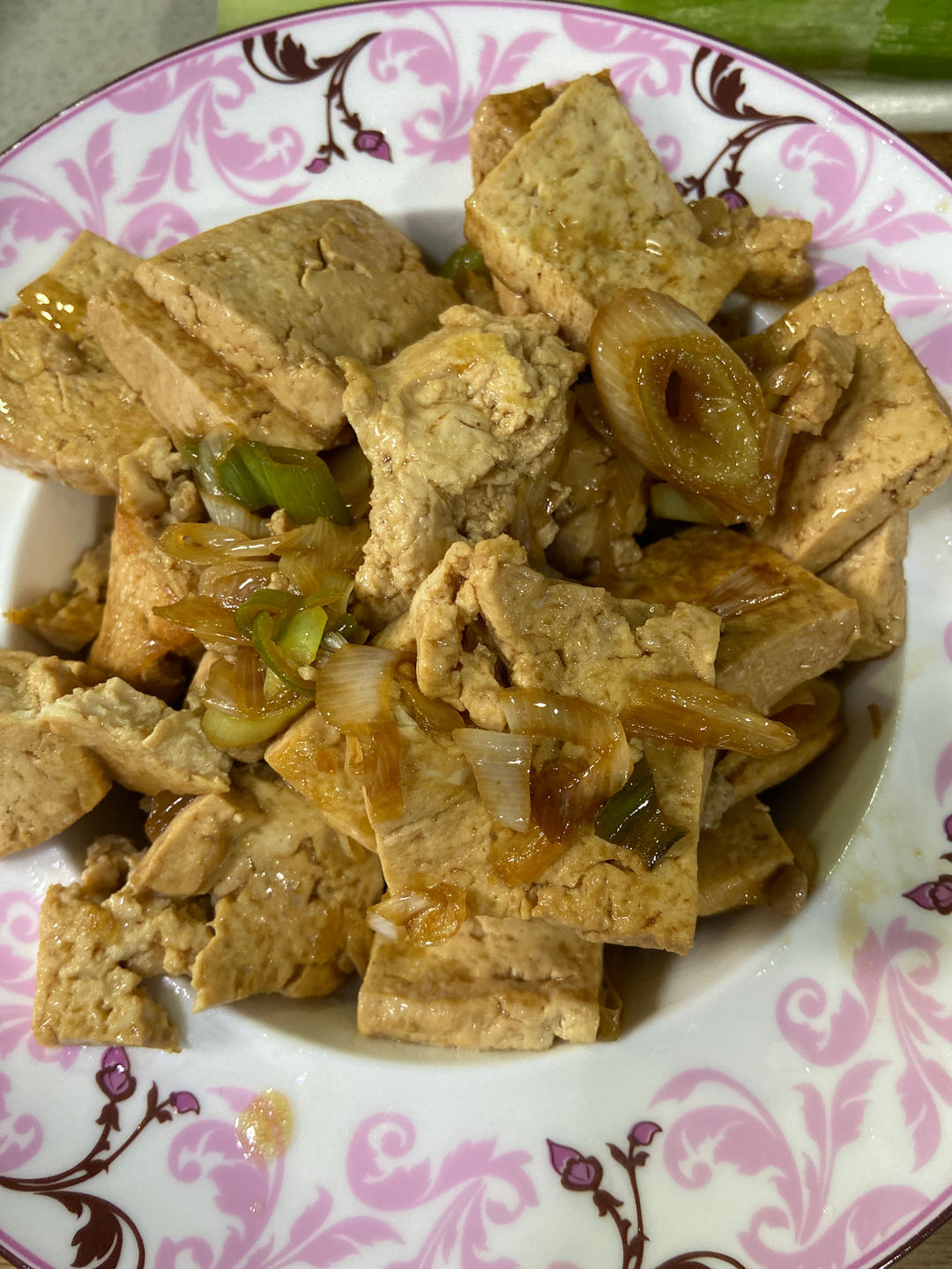 好吃的葱烧豆腐