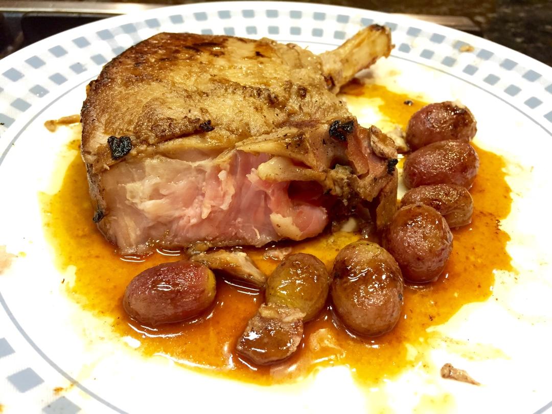 sous vide 真空低温水浴grilled猪排