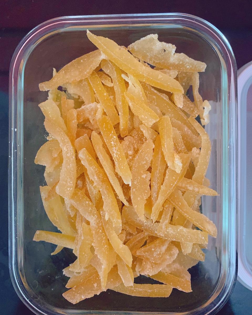 柚子皮糖（酸甜可口开胃糖，1.5H搞定美味零食）