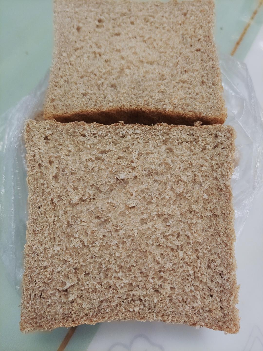 100%纯全麦吐司 汤种全麦