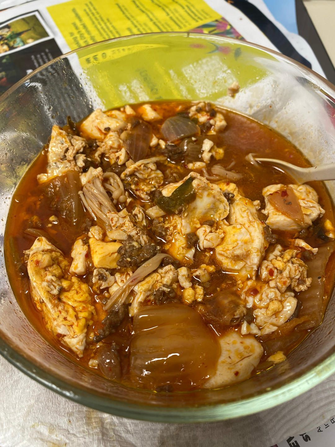 韩国大妈亲授— 韩式泡菜豆腐汤