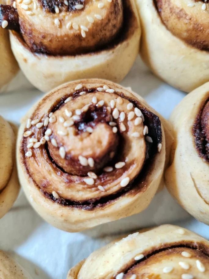 最正宗的美式肉桂卷（不用出膜）