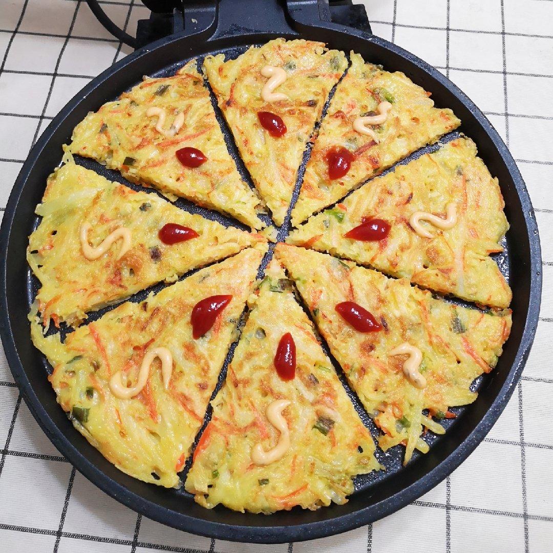 吃到嗨的土豆丝饼