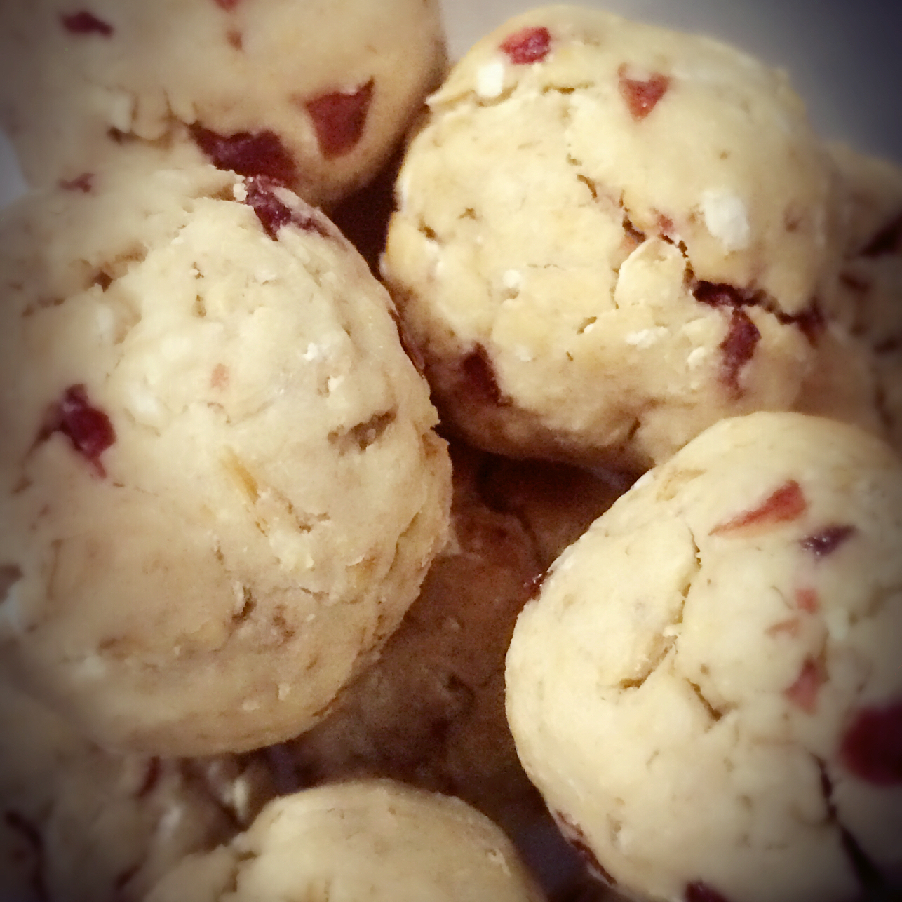 减脂必备：蔓越莓燕麦小球