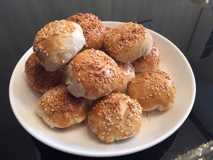 蟹壳黄和小烧饼