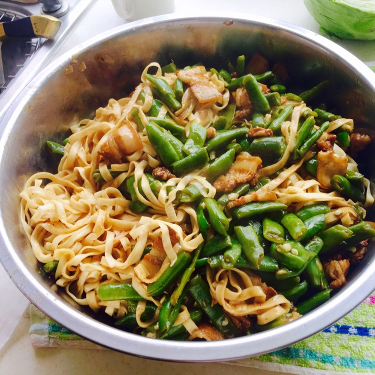 豆角焖面