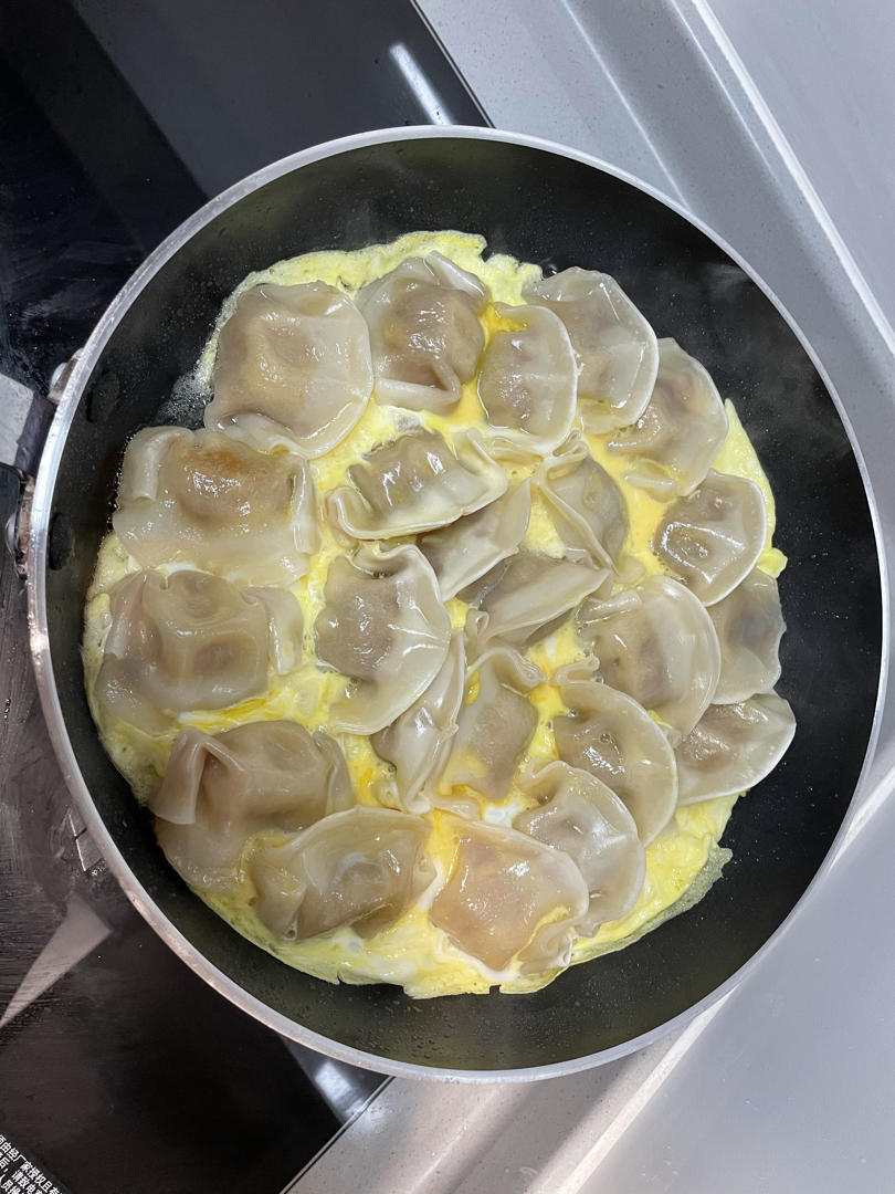 懒人快手抱蛋煎饺
