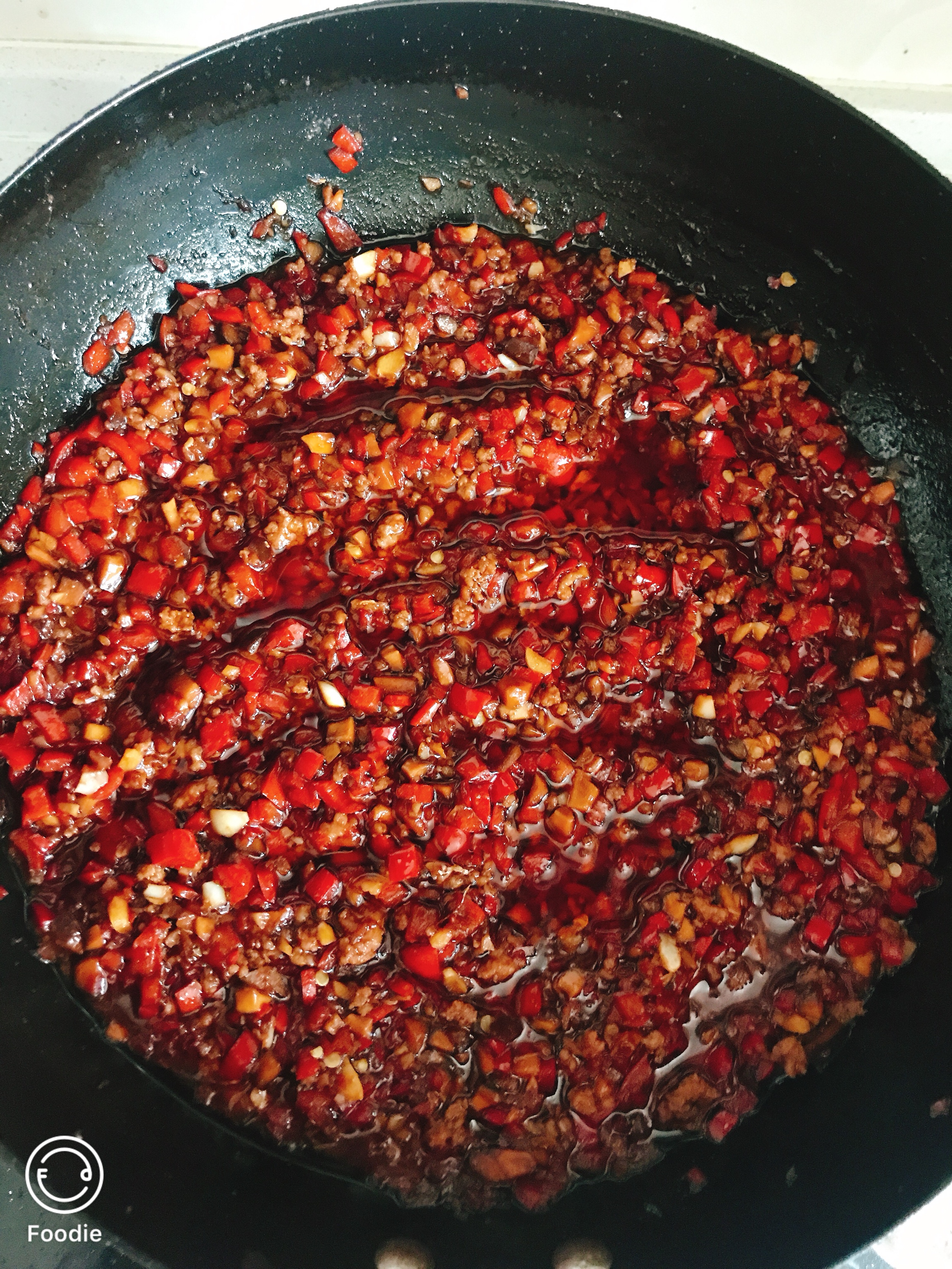 超下饭自制辣椒酱（妈妈的味道）的做法 步骤6