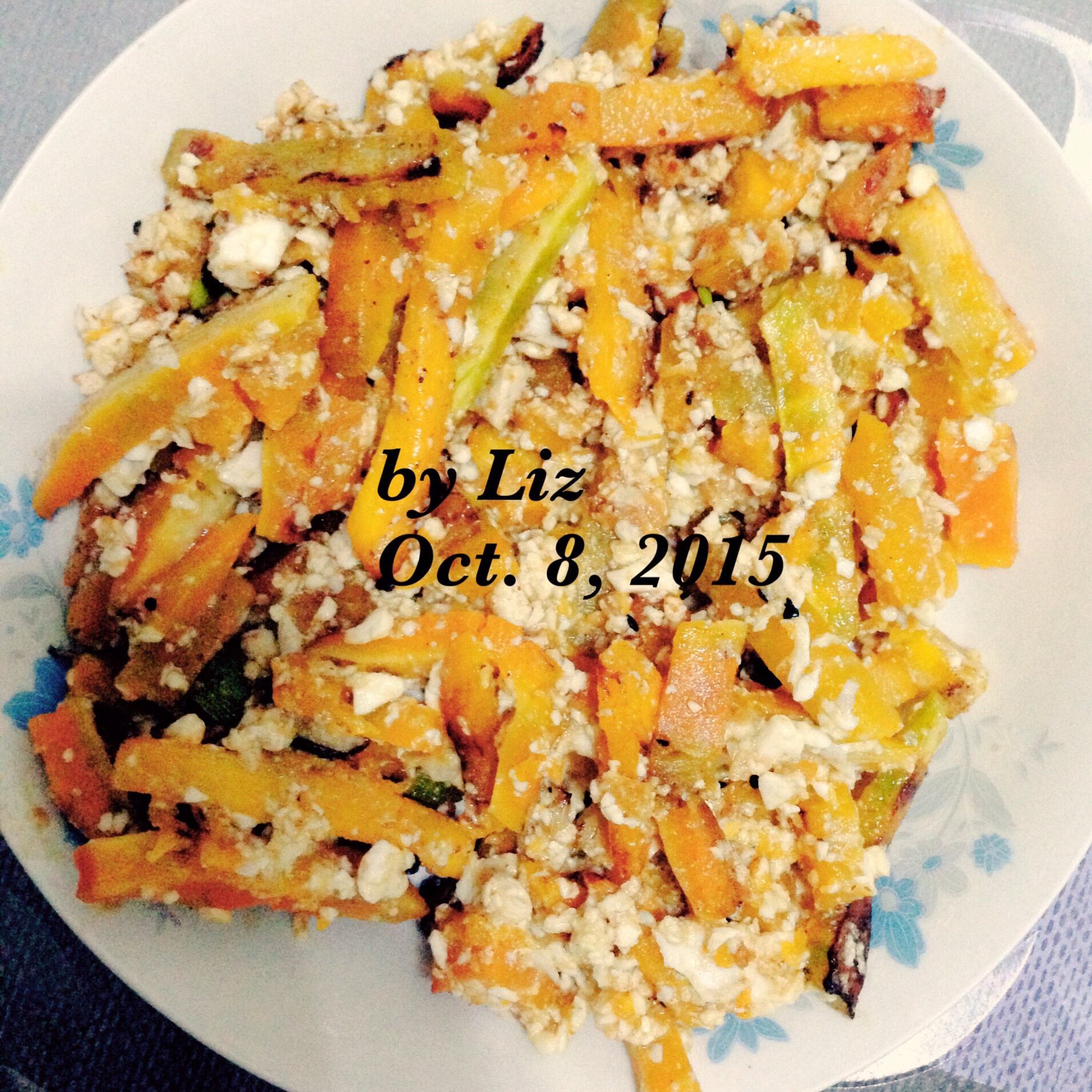 咸蛋焗南瓜（全蛋版）