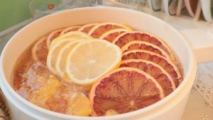超好喝的香橙苹果柠檬茶，低卡去油，果粒满满的做法 步骤5