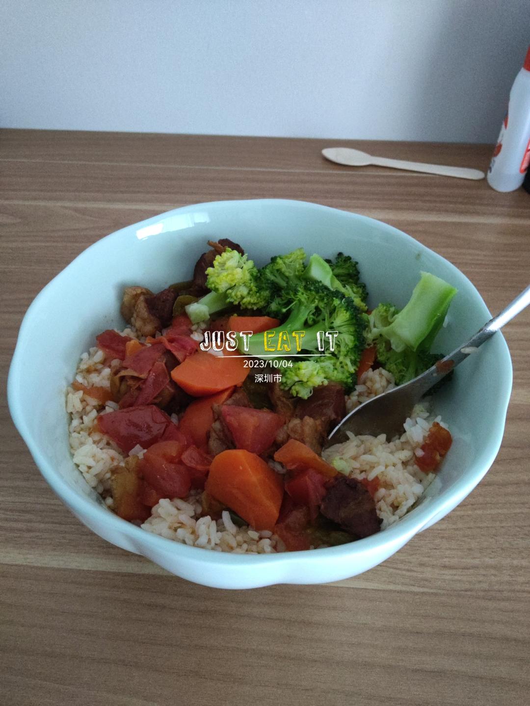 番茄土豆炖牛腩