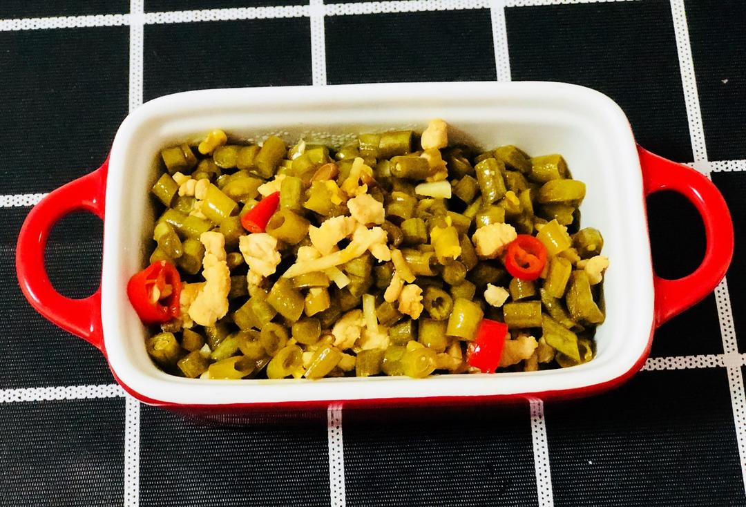 肉末酸豆角
