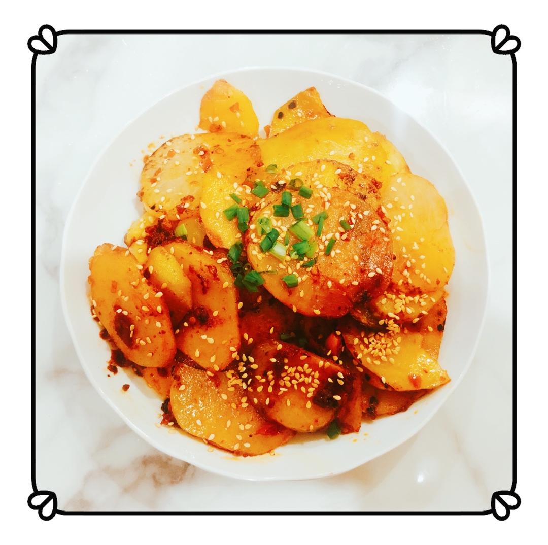 香煎土豆片（下饭神器）