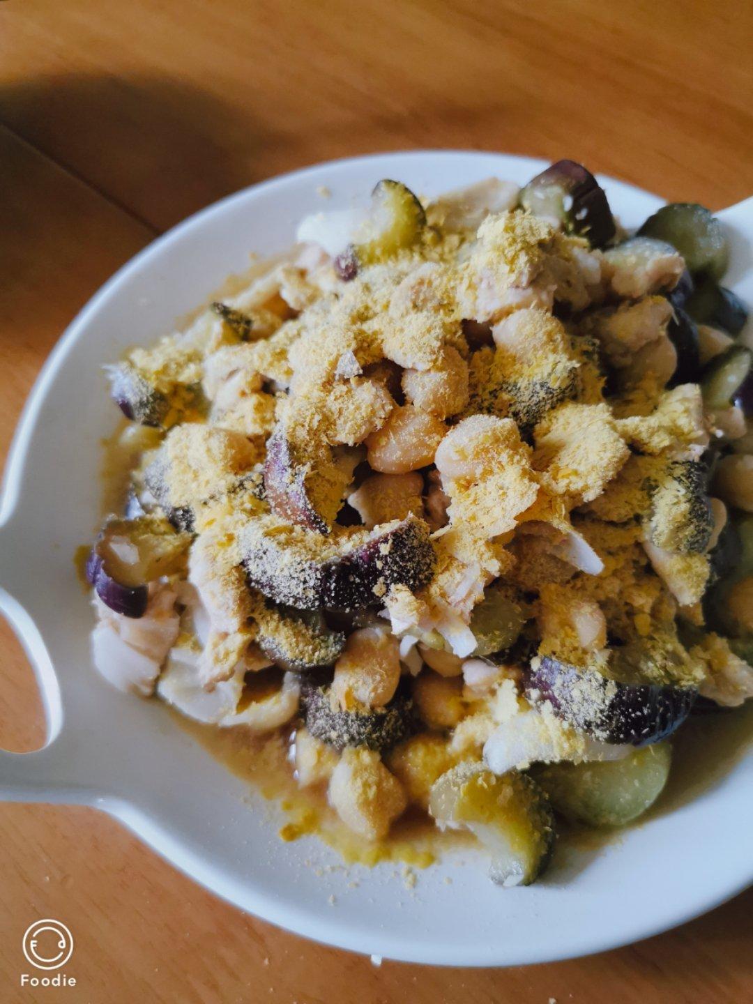 【健康三餐】鹰嘴豆鸡胸茄子饭