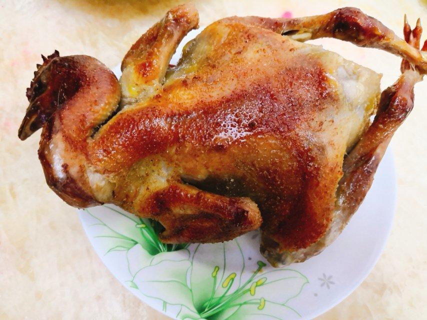 烤盐焗鸡（超简单！）