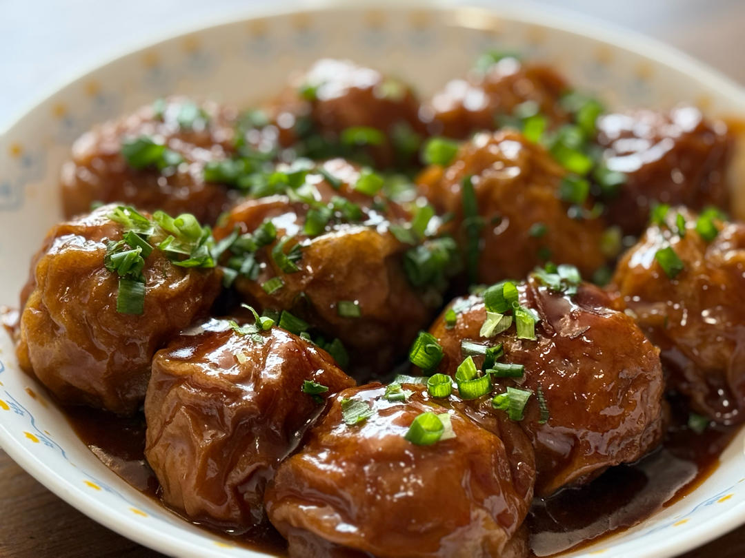 【上海本帮菜】油面筋塞肉（汤汁超下饭）
