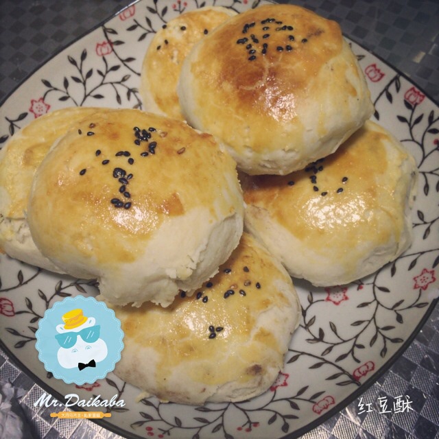 红豆酥，红豆饼，苏式月饼