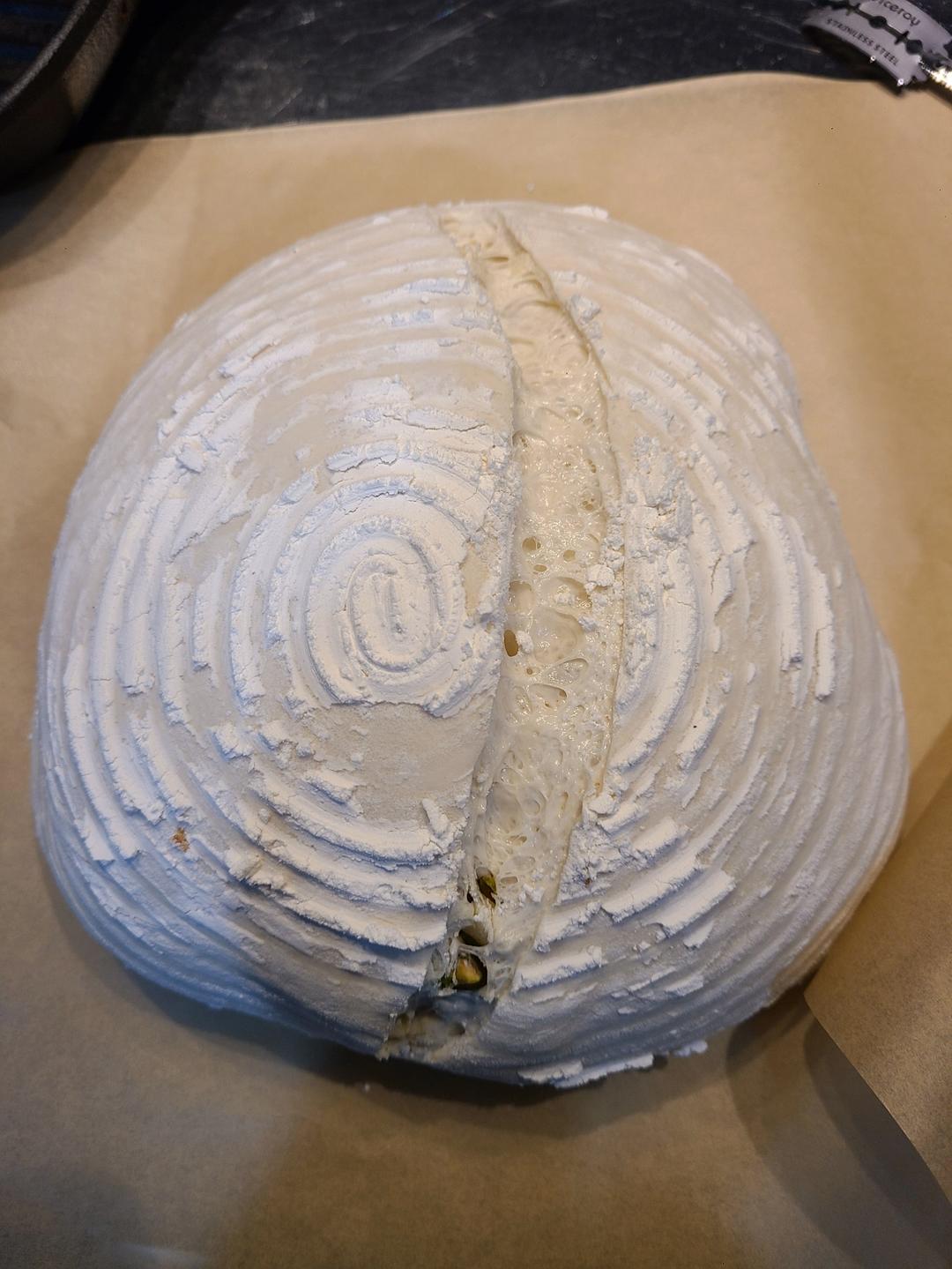 减脂/体重控制必备100%全麦T80法式乡村欧包