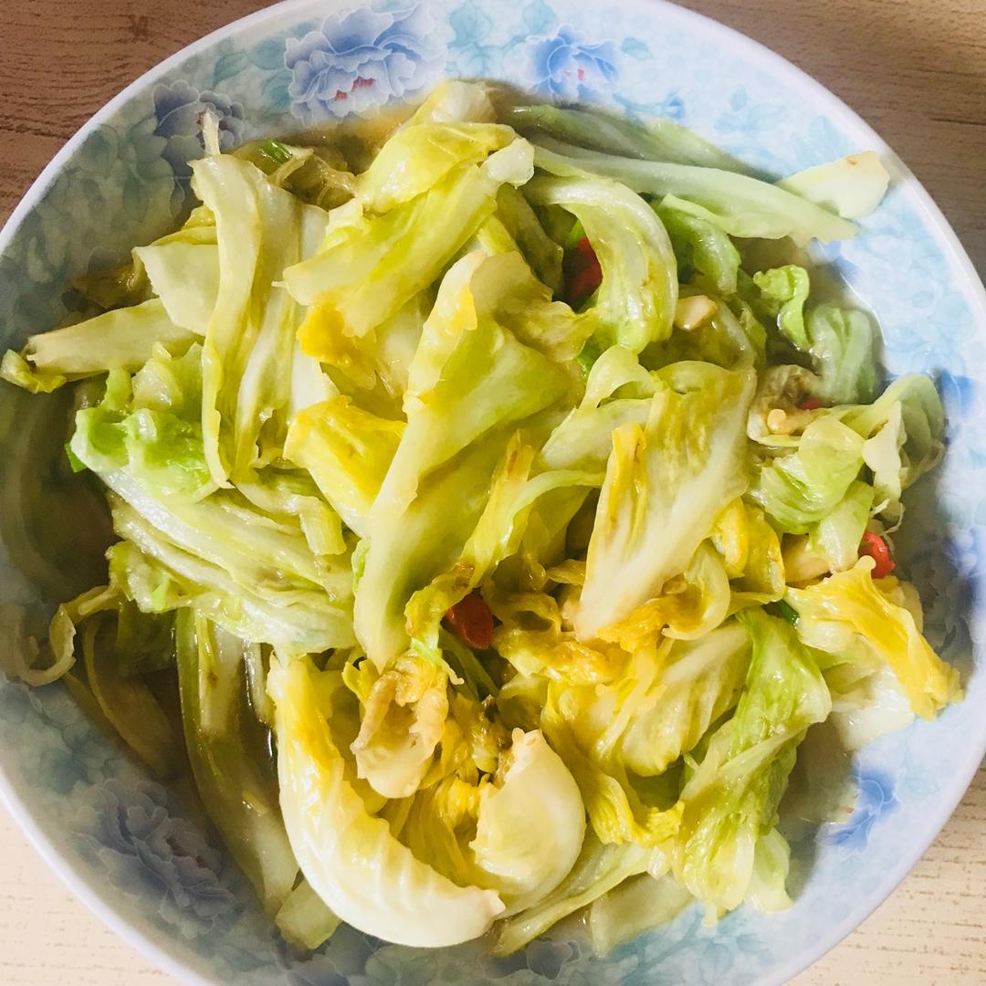 爆炒卷心菜